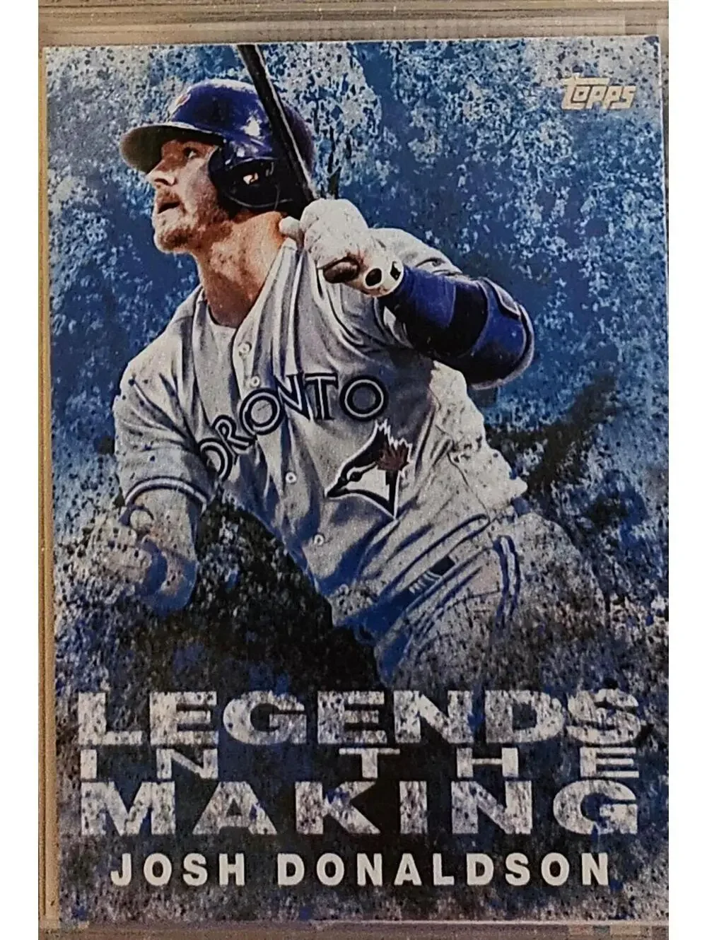 2018 Topps Legends In The Making BLUE Parallel SP # LTM-JD JOSH DONALDSON Jays